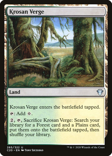 Krosan Verge [Commander 2020]