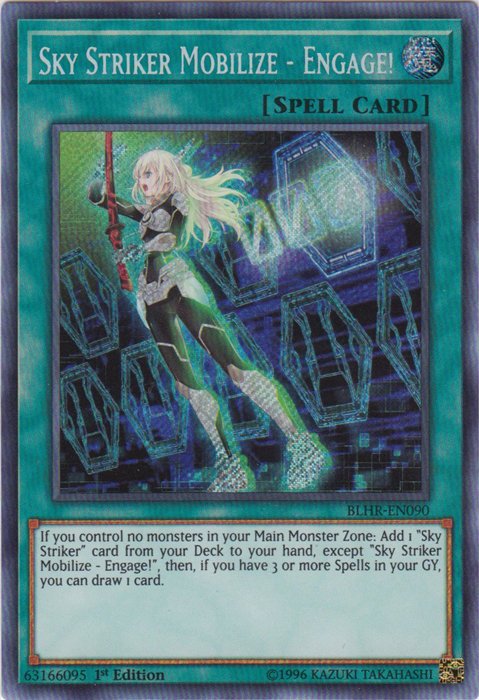 Sky Striker Mobilize - Engage! [BLHR-EN090] Secret Rare 