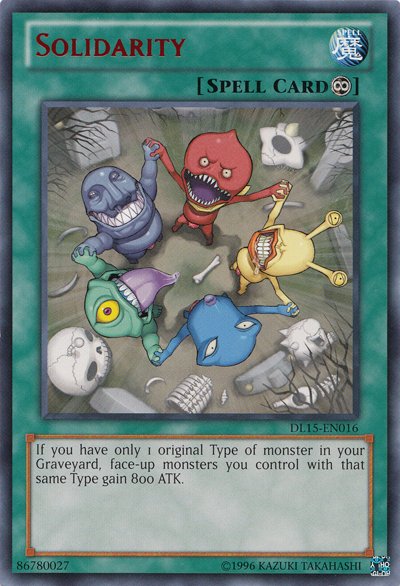 Solidarity (Red) [DL15-EN016] Rare 