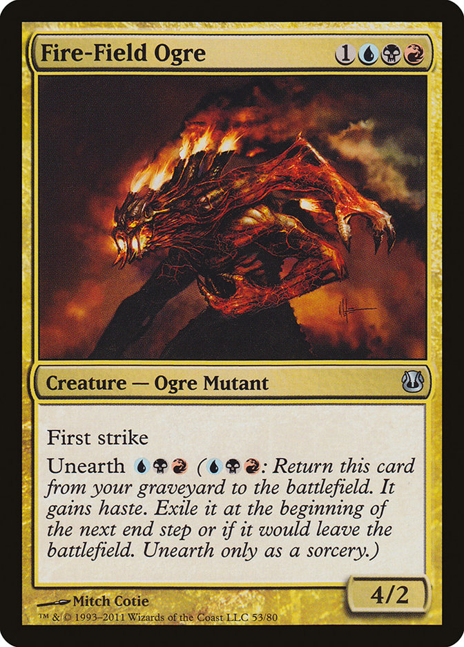 Fire-Field Ogre [Duel Decks: Ajani vs. Nicol Bolas] 