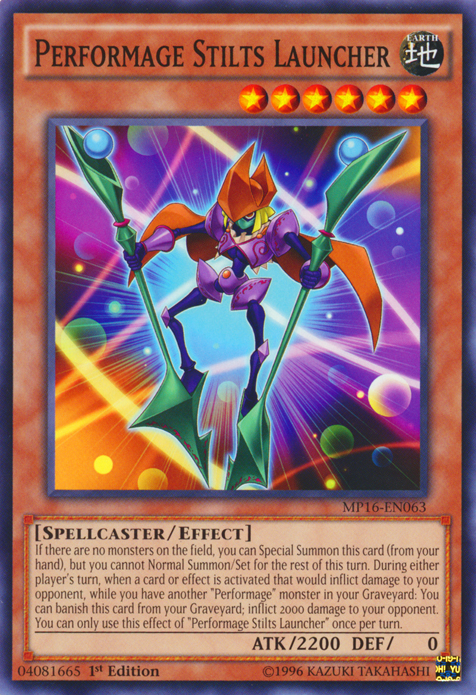 Performage Stilts Launcher [MP16-EN063] Common 