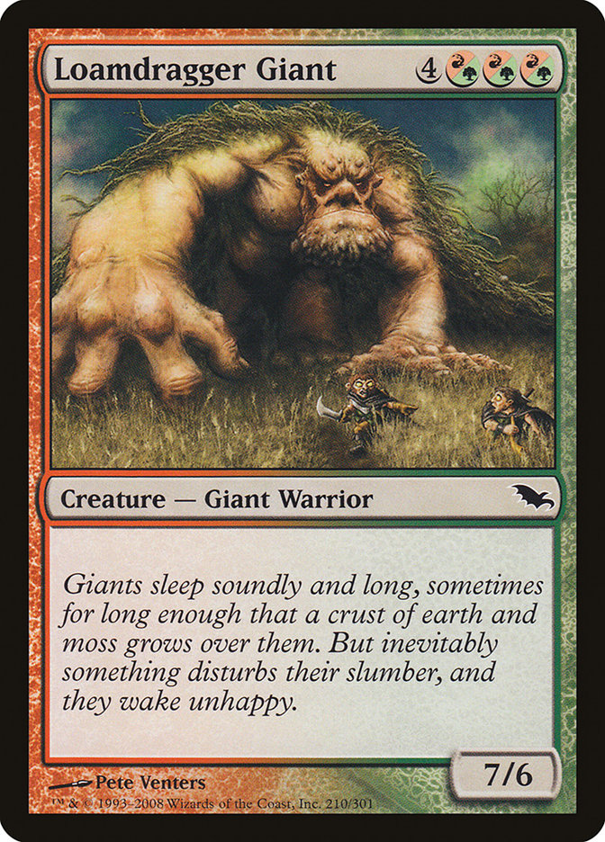 Loamdragger Giant [Shadowmoor] 