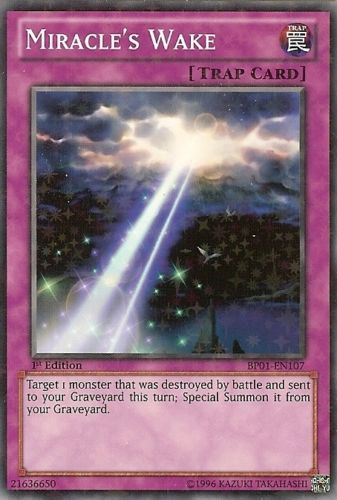 Miracle's Wake [BP01-EN107] Starfoil Rare 