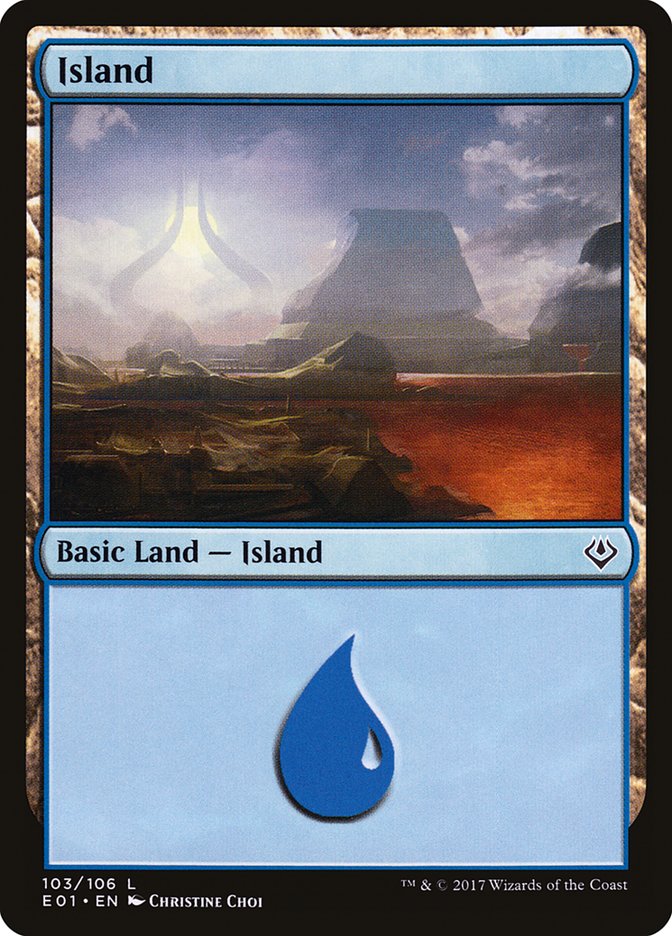 Island (103) [Archenemy: Nicol Bolas] 