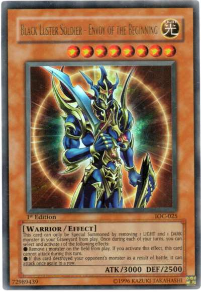 Black Luster Soldier - Envoy of the Beginning [IOC-025] Ultra Rare 