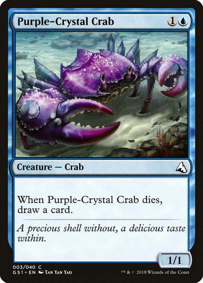 Purple-Crystal Crab [Global Series Jiang Yanggu &amp; Mu Yanling] 