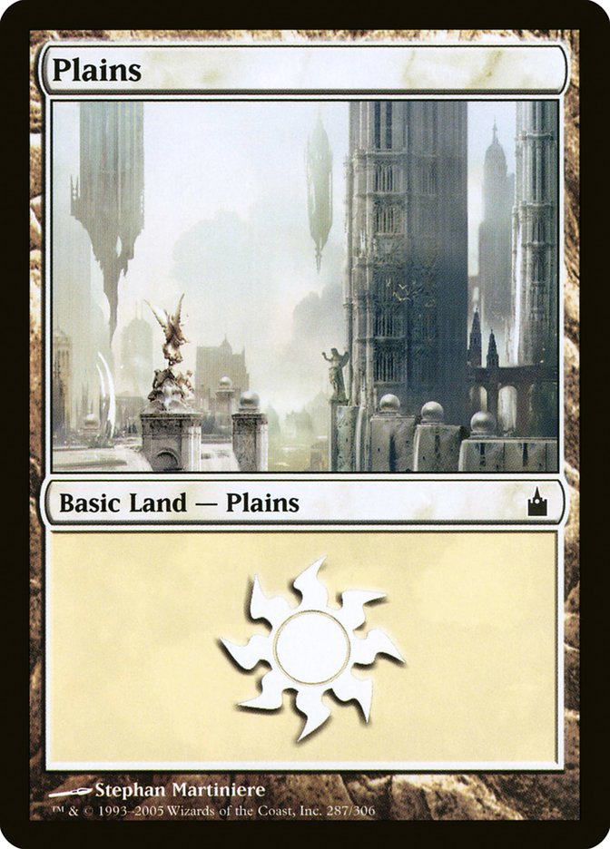 Plains (287) [Ravnica: City of Guilds] 