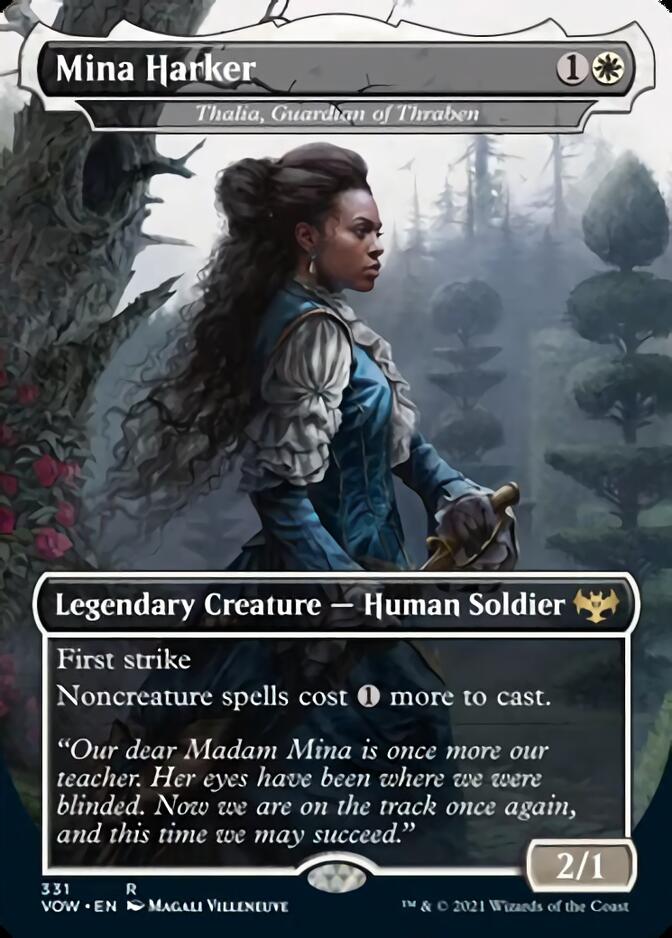 Thalia, Guardian of Thraben - Mina Harker [Innistrad: Crimson Vow] 