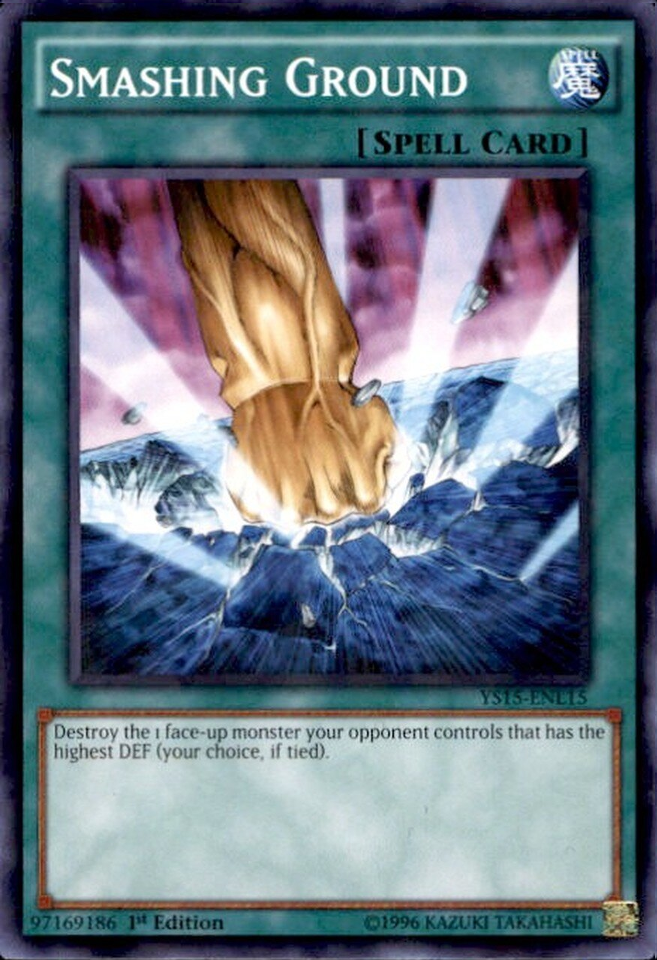 Smashing Ground [YS15-ENL15] Shatterfoil Rare 
