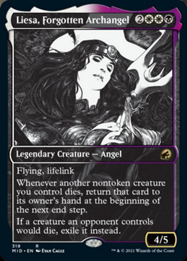 Liesa, Forgotten Archangel (Showcase Eternal Night) [Innistrad: Midnight Hunt] 