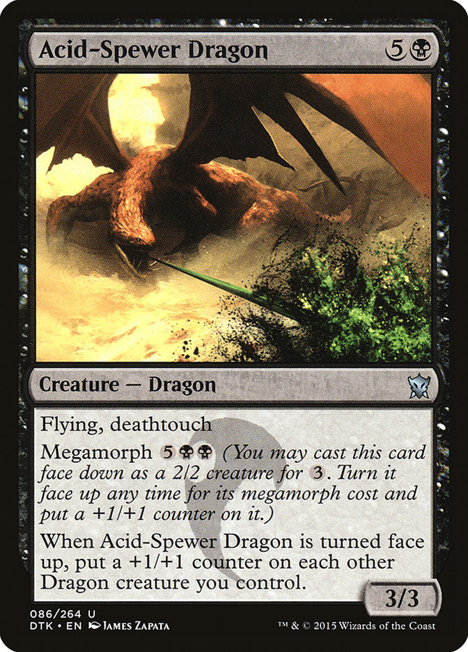 Acid-Spewer Dragon [Dragons of Tarkir] 