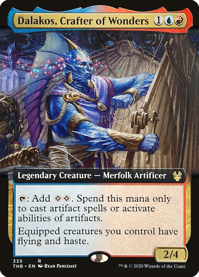 Dalakos, Crafter of Wonders (Extended Art) [Theros Beyond Death] 