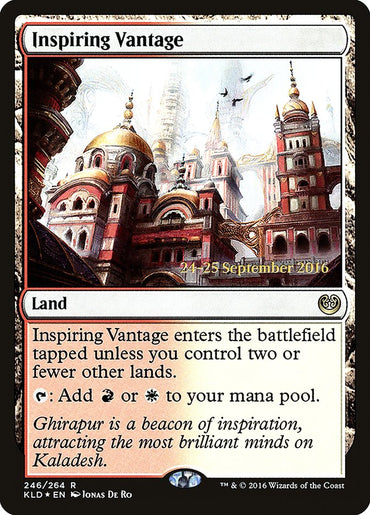 Inspiring Vantage [Kaladesh Prerelease Promos] 