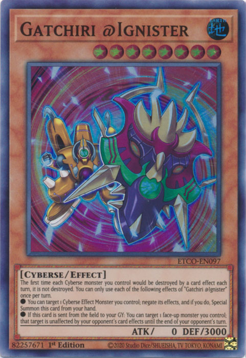 Gatchiri @Ignister [ETCO-EN097] Super Rare 