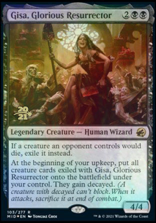 Gisa, Glorious Resurrector [Innistrad: Midnight Hunt Prerelease Promos]