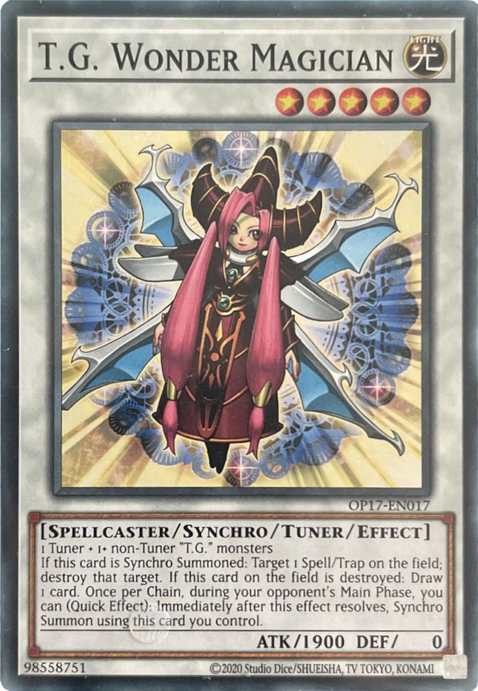TG Wonder Magician [OP17-EN017] Common 