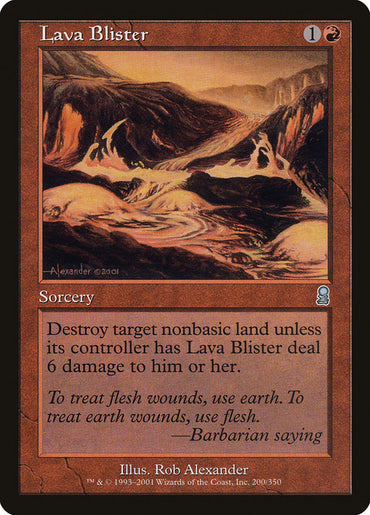 Lava Blister [Odyssey] 