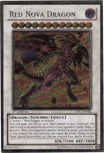 Red Nova Dragon [STBL-EN042] Ultimate Rare 