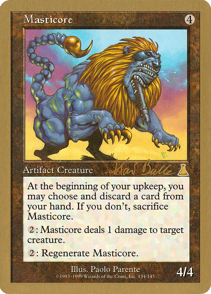 Masticore (Kai Budde) [World Championship Decks 1999] 