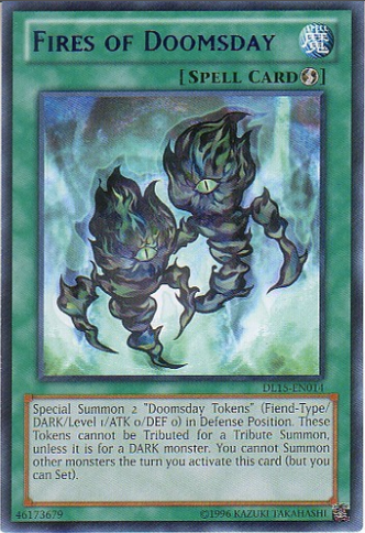 Fires of Doomsday (Purple) [DL15-EN014] Rare 