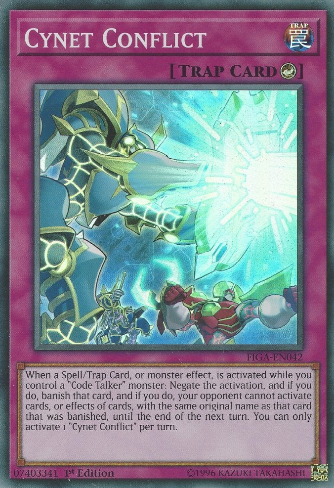 Cynet Conflict [FIGA-EN042] Super Rare 