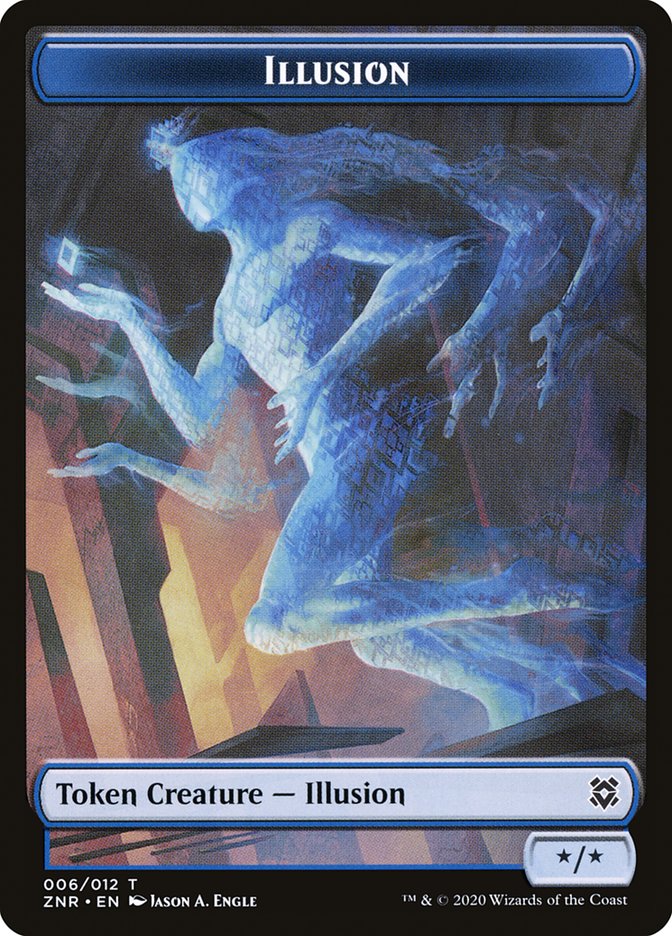 Illusion Token [Zendikar Rising Tokens] 