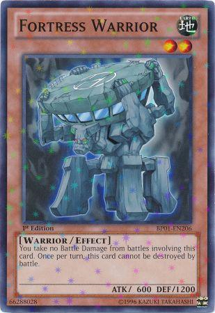 Fortress Warrior [BP01-EN206] Starfoil Rare 