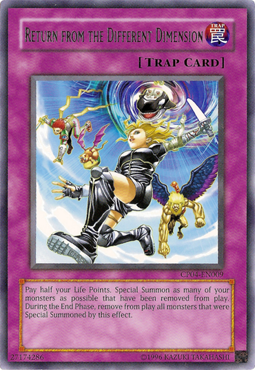 Return from the Different Dimension [CP04-EN009] Rare 