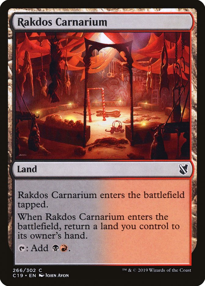 Rakdos Carnarium [Commander 2019] 