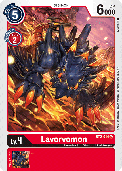 Lavorvomon [BT2-014] [Release Special Booster Ver.1.5] 