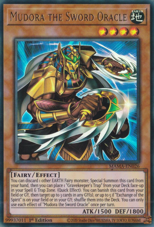 Mudora the Sword Oracle [MAMA-EN026] Ultra Rare 
