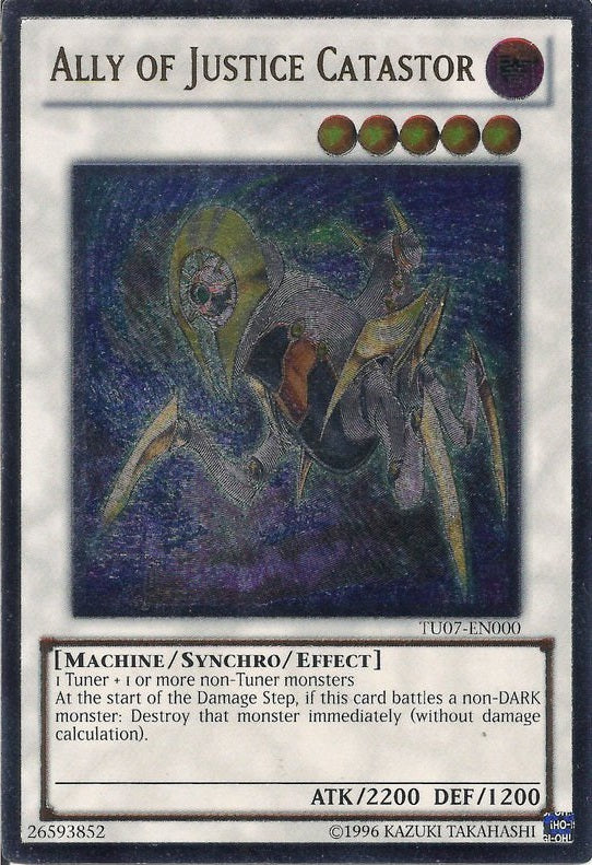 Ally of Justice Catastor [TU07-EN000] Ultimate Rare 