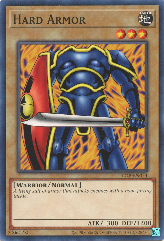 Hard Armor (25th Anniversary) [LOB-EN074] Common 