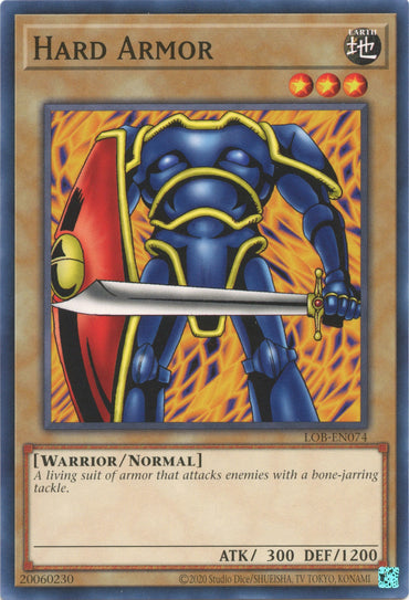 Hard Armor (25th Anniversary) [LOB-EN074] Common 