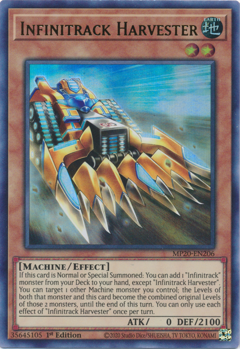 Infinitrack Harvester [MP20-EN206] Ultra Rare 