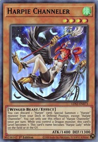 Harpie Channeler (Green) [LDS2-EN073] Ultra Rare 