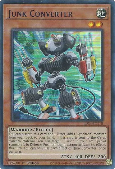Junk Converter (Blue) [LDS3-EN118] Ultra Rare 