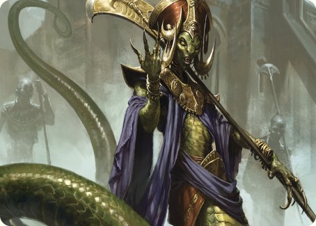 Sidisi, Brood Tyrant Art Card [Commander Masters Art Series] 