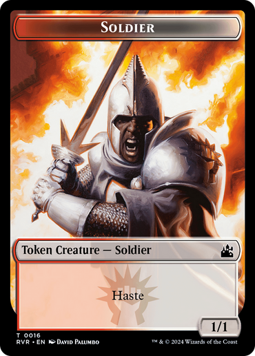 Soldier Token [Ravnica Remastered Tokens] 