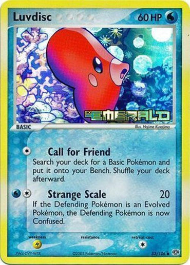 Luvdisc (53/106) (Stamped) [EX: Emerald]