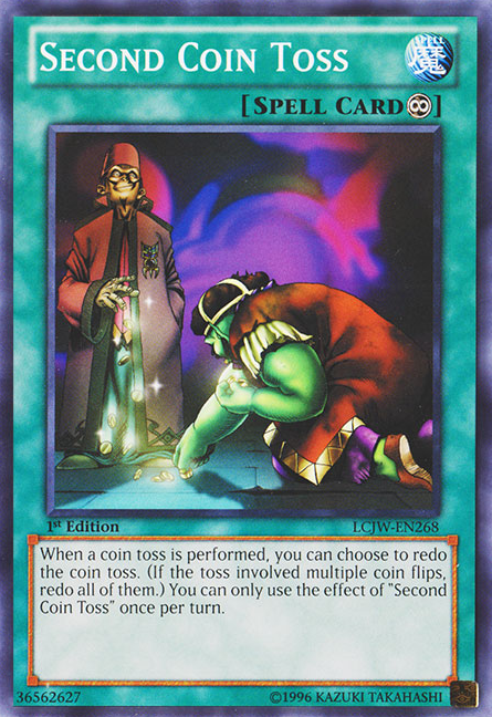 Second Coin Toss [LCJW-EN268] Common 