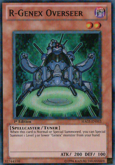 R-Genex Overseer [HA03-EN015] Super Rare 