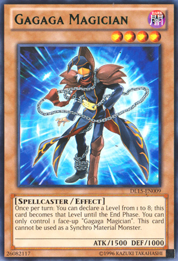 Gagaga Magician (Green) [DL15-EN009] Rare 