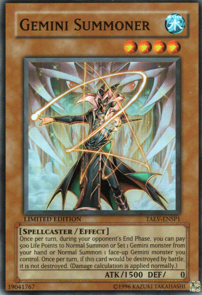 Gemini Summoner [TAEV-ENSP1] Super Rare 