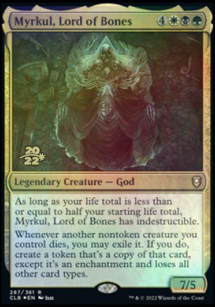 Myrkul, Lord of Bones [Commander Legends: Battle for Baldur's Gate Prerelease Promos] 