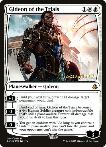 Gideon of the Trials [Amonkhet Prerelease Promos] 