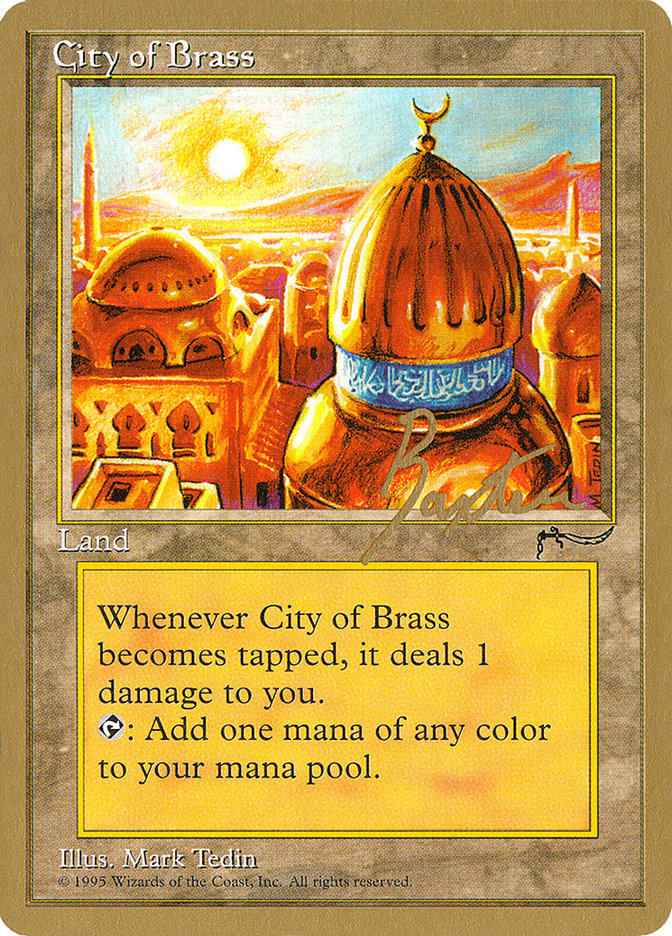 City of Brass (George Baxter) [Pro Tour Collector Set] 