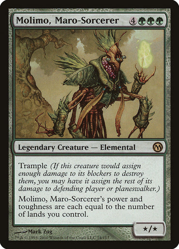 Molimo, Maro-Sorcerer [Duels of the Planeswalkers] 