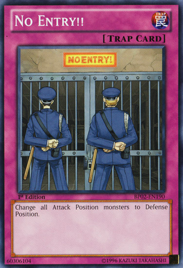 No Entry!! [BP02-EN190] Common 