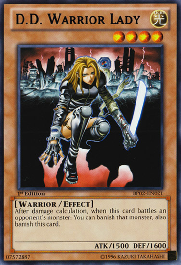 DD Warrior Lady [BP02-EN021] Mosaic Rare 